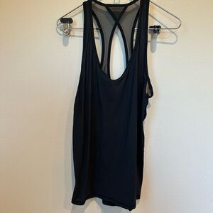 Lululemon mesh racer back black top 4